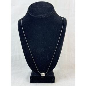 B. Tiff Circular Pendant w/ 26” Chain